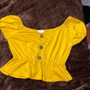 Yellow shirt